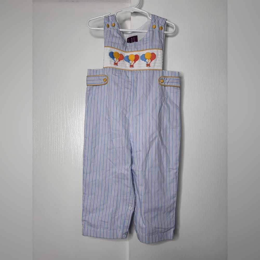 Lil Cactus Balloon Print Toddler Jumpsuit 2T